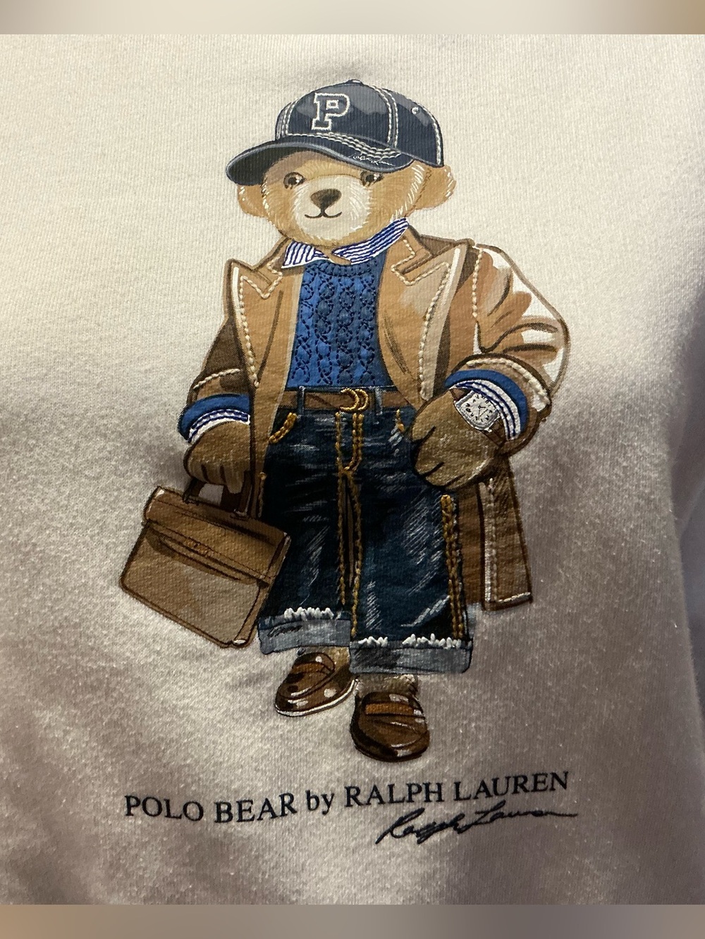 Ralph Lauren Winter Polo Bear Sweatshirt - Picture 6 of 12